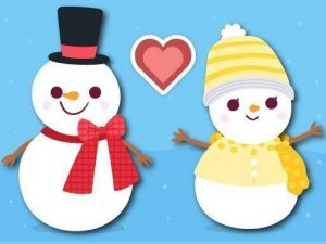Snowflake Hearts Puzzle