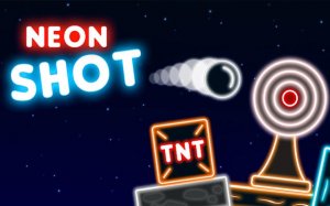Neon Shot - Elastic Ball Puzzle Game Online