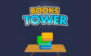Books Tower - Arcade Stacking Online Game