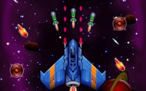 Galaxy Wars Alien precision fighter