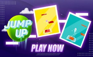 Jump Up: Hypercasual Arcade Game Online