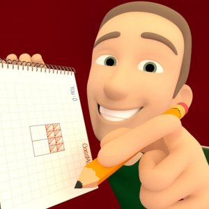 Drawing Squares Puzzle Game