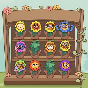 Flower Collection Puzzle Game