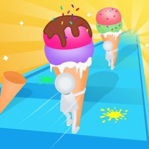 Ice Cream Stack Runner Arcade