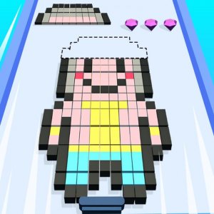 Blocks Stack Rush Puzzle Game