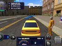 Urban Taxi Driving Simulator