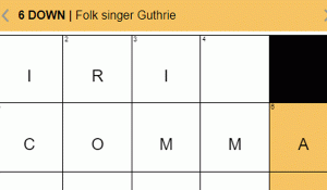 Compact Daily Word Grid